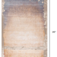 HomeRoots 2' x 15' Beige Faded Sunset Runner Rug