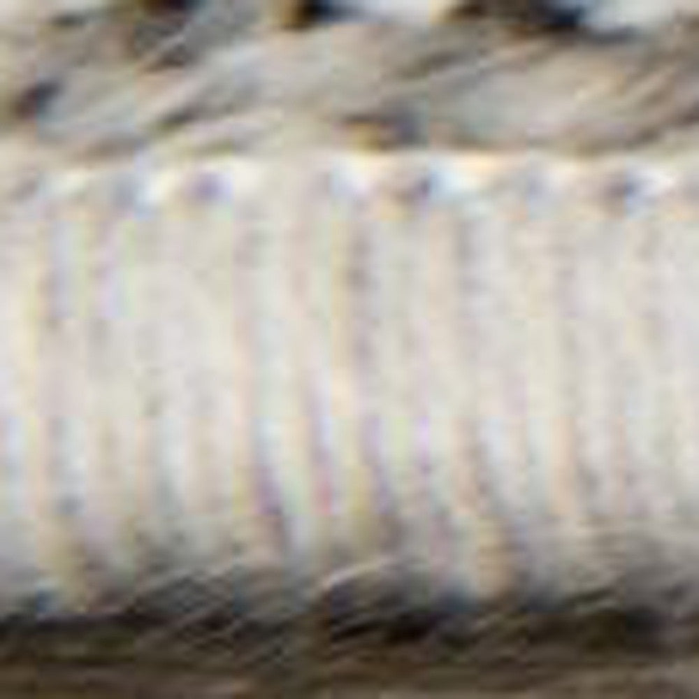 HomeRoots 2' x 15' Gray Abstract Pattern Runner Rug