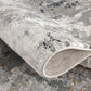 HomeRoots 2' x 15' Gray Abstract Pattern Runner Rug