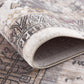 HomeRoots 2' x 15' Gray Faded Tribal Motifs Runner Rug