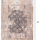 HomeRoots 2' x 15' Gray Washed Out Persian Runner Rug