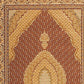 HomeRoots 2' x 15' Red and Beige Medallion Runner Rug