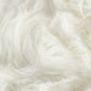 HomeRoots 2" x 16" x 16" Acrylic Plush, Microsuede And Polyfill Off White Chair Pads