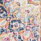 HomeRoots 2' x 20' Cream Decorative Medallion Runner Rug