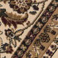 HomeRoots 2' x 20' Cream Traditional Decorative Runner Rug