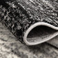 HomeRoots 2' x 20' Gray Distressed Swirls Runner Rug