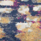 HomeRoots 2' x 20' Multicolored Abstract Painting Runner Rug