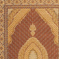 HomeRoots 2' x 20' Red and Beige Medallion Runner Rug