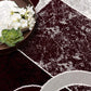 HomeRoots 2' x 20' Red and White Inverse Circles Runner Rug