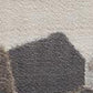HomeRoots 2' x 3' Beige Cobblestone Pattern Scatter Rug