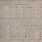 HomeRoots 2' x 3' Beige Geometric Lines UV Treated Accent Rug
