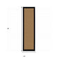 HomeRoots 2' x 3' Beige and Black Plain Indoor Outdoor Scatter Rug