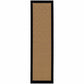 HomeRoots 2' x 3' Beige and Black Plain Indoor Outdoor Scatter Rug