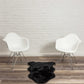 HomeRoots 2' x 3' Black New Zealand Natural Sheepskin Rug