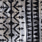 HomeRoots 2' x 3' Black and Gray Aztec Washable Floor Mat