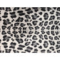 HomeRoots 2' x 3' Black and Gray Cheetah Washable Floor Mat