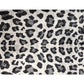 HomeRoots 2' x 3' Black and Gray Cheetah Washable Floor Mat