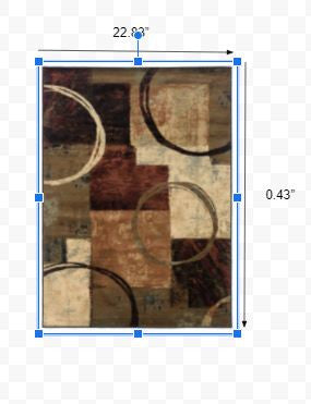 HomeRoots 2' x 3' Brown and Black Abstract Geometric Scatter Rug