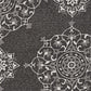 HomeRoots 2' x 3' Charcoal Polypropylene Accent Rug