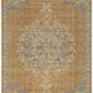 HomeRoots 2' x 3' Coffee Vintage Wool Accent Rug