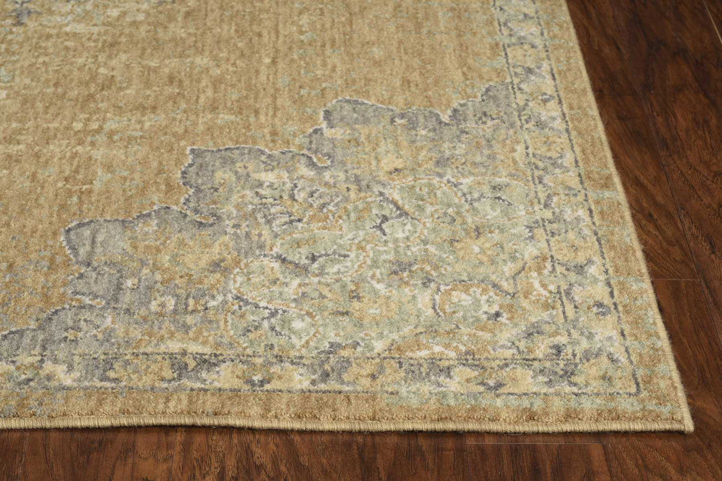 HomeRoots 2' x 3' Coffee Vintage Wool Accent Rug