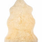 HomeRoots 2' x 3' Cream New Zealand Natural Sheepskin Rug