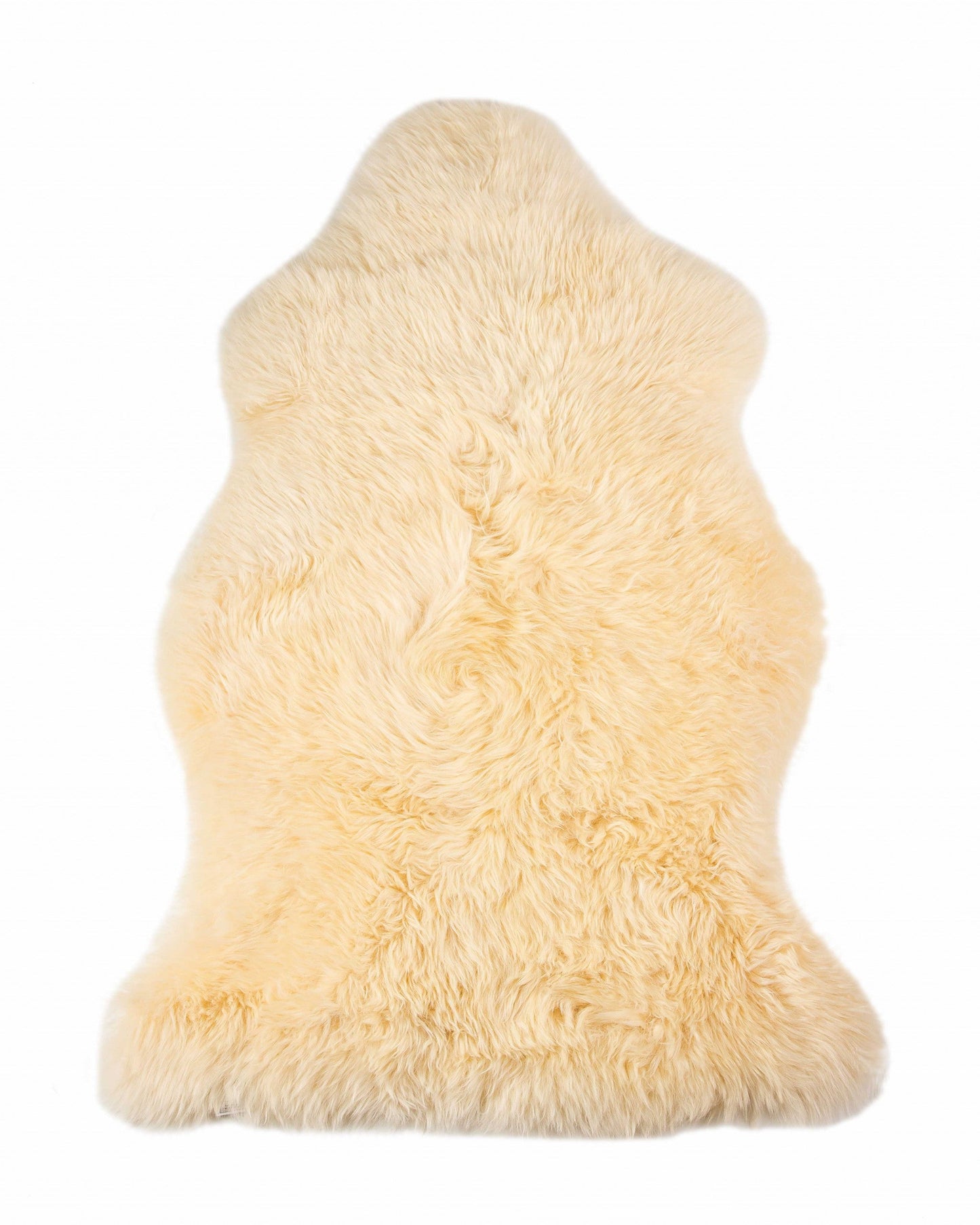 HomeRoots 2' x 3' Cream New Zealand Natural Sheepskin Rug