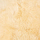 HomeRoots 2' x 3' Cream New Zealand Natural Sheepskin Rug