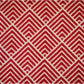HomeRoots 2' x 3' Deep Red and Tan Arrow Geo Washable Floor Mat