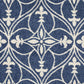 HomeRoots 2' x 3' Denim Classical UV Treated Accent Rug