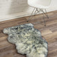 HomeRoots 2' x 3' Gray Mist New Zealand Natural Sheepskin Rug