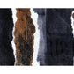 HomeRoots 2' x 3' Gray and Brown Abstract Southwest Washable Floor Mat