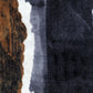 HomeRoots 2' x 3' Gray and Brown Abstract Southwest Washable Floor Mat