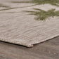 HomeRoots 2' x 3' Green Palm Tree Indoor Outdoor Scatter Rug