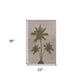 HomeRoots 2' x 3' Green Palm Tree Indoor Outdoor Scatter Rug