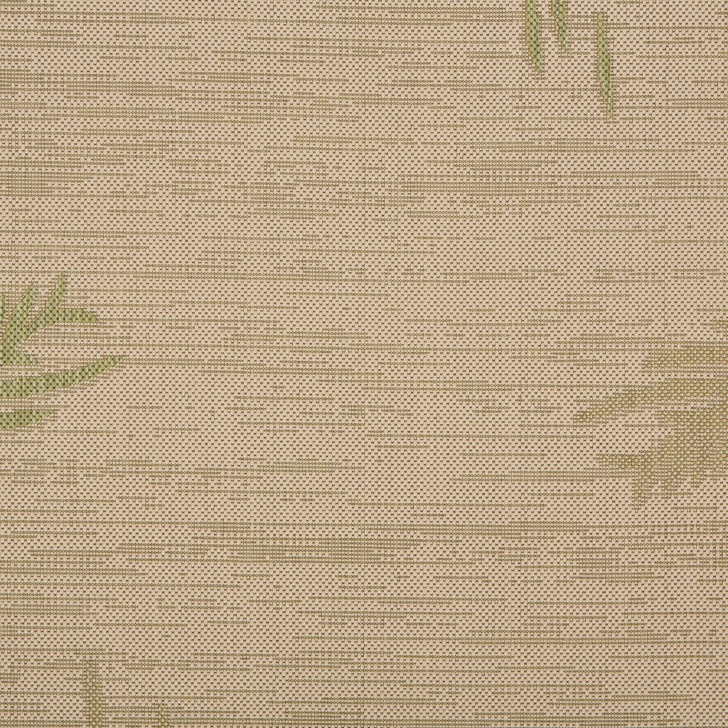 HomeRoots 2' x 3' Green Palms Indoor Outdoor Scatter Rug