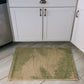 HomeRoots 2' x 3' Green Palms Indoor Outdoor Scatter Rug