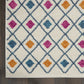 HomeRoots 2' x 3' Ivory Jewels Geometric Scatter Rug