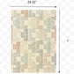 HomeRoots 2' x 3' Ivory Multi Neutral Tone Scratch Indoor Accent Rug