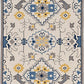 HomeRoots 2' x 3' Ivory Polypropylene Accent Rug
