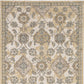 HomeRoots 2' x 3' Ivory Sand Vintage Wool Accent Rug