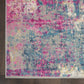 HomeRoots 2' x 3' Ivory and Multi Abstract Scatter Rug