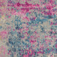 HomeRoots 2' x 3' Ivory and Multi Abstract Scatter Rug