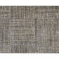 HomeRoots 2' x 3' Modern Geo Lines in Squares Washable Floor Mat