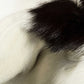 HomeRoots 2' x 3' Natural Black and White Calfskin Area Rug