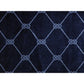 HomeRoots 2' x 3' Navy Nautical Knots Washable Floor Mat