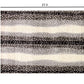 HomeRoots 2' x 3' Neutral Dot and Wave Washable Floor Mat
