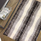 HomeRoots 2' x 3' Neutral Dot and Wave Washable Floor Mat