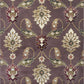HomeRoots 2' x 3' Plum Machine Woven Floral Traditional Indoor Accent Rug