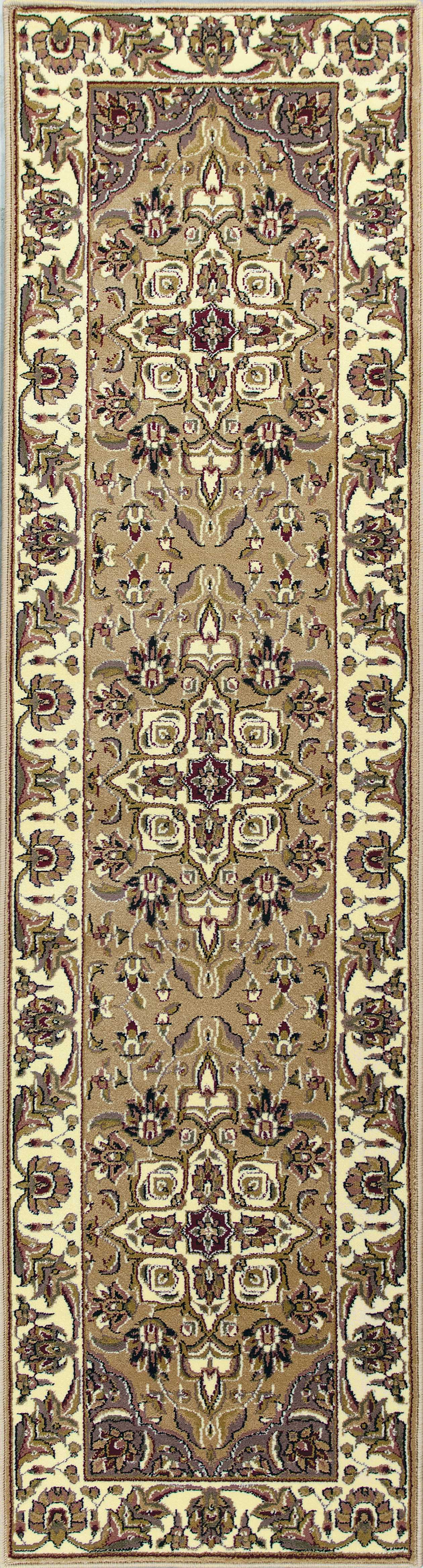 HomeRoots 2' x 3' Polypropylene Beige or Ivory Accent Rug